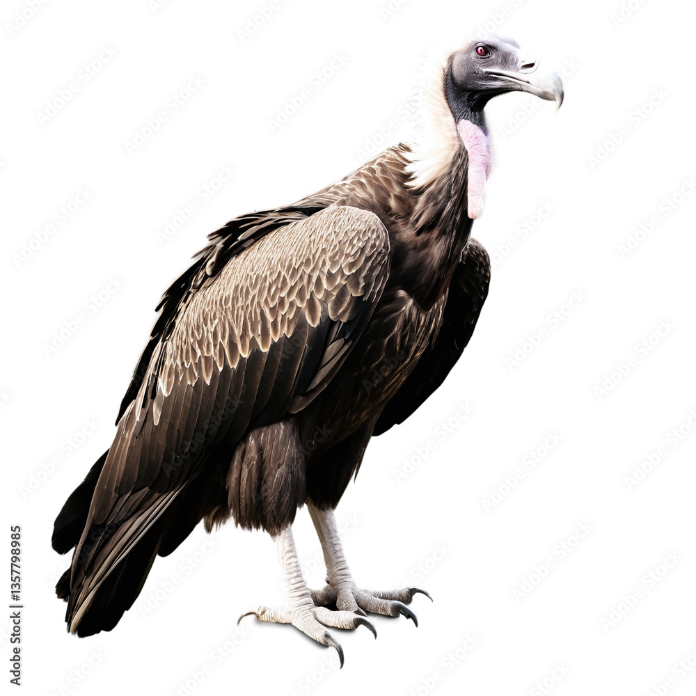 Obraz premium vulture bird isolated on transparent background