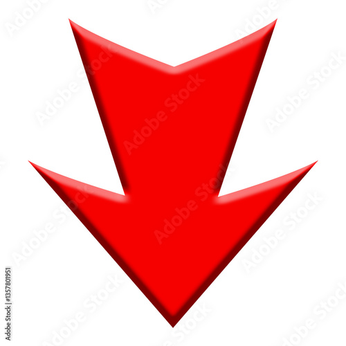 Free Download 3d red arrow - GFXLoad
