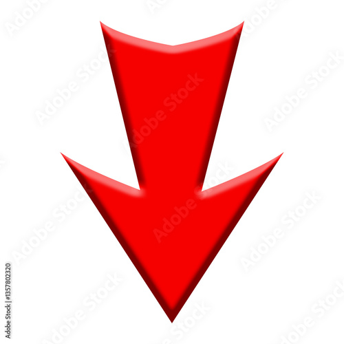 Free Download 3d red arrow - GFXLoad