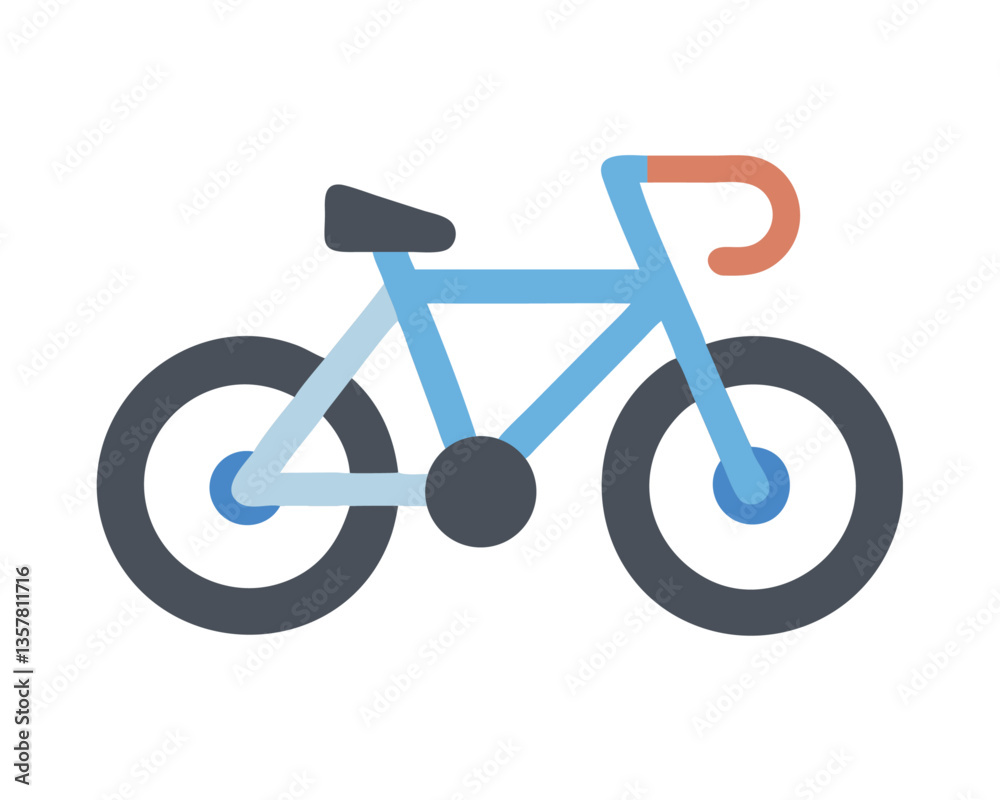 bicycle icon on white background Vector illustration bicycle icon on white background Vector illustration
