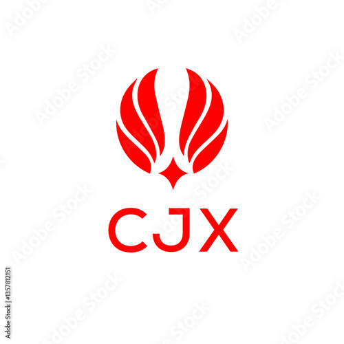 CJX creative minimalist letter logo.