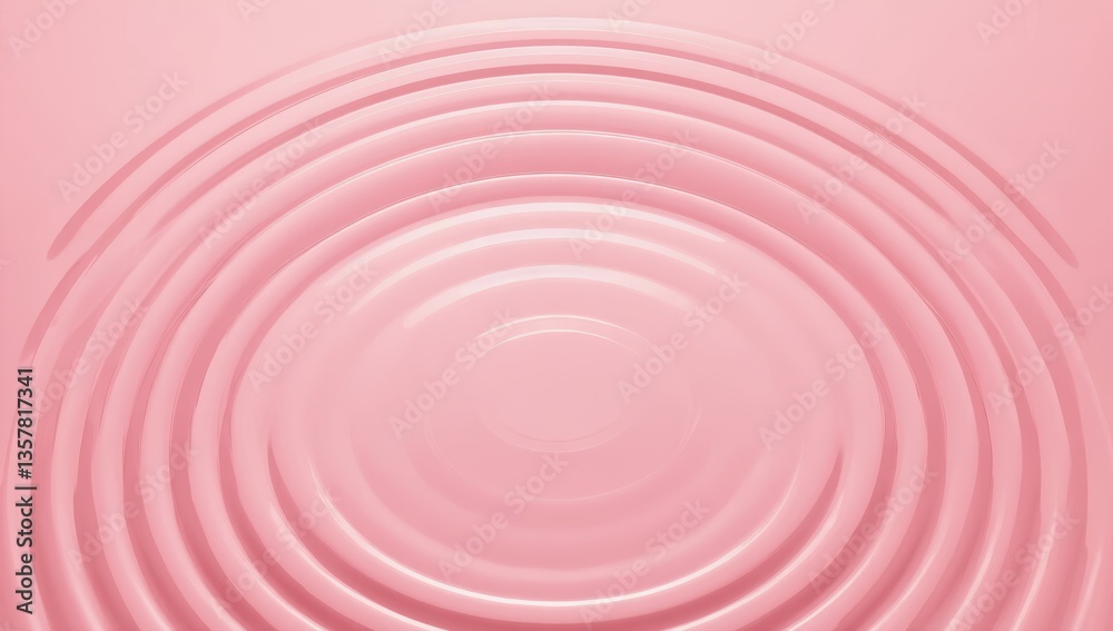 Ripples create an abstract pink background that evokes calmness and serenity in a minimalistic style Ripples create an abstract pink background that evokes calmness and serenity in a minimalistic style