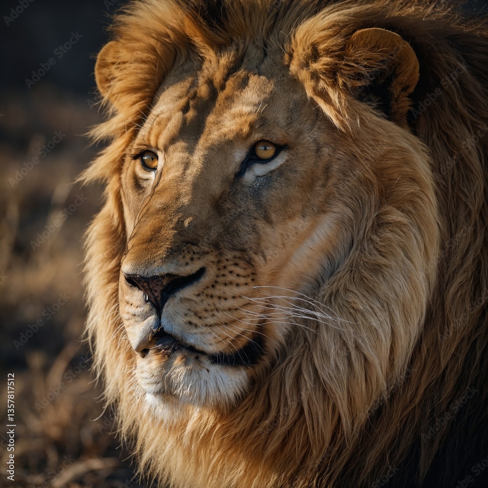 Obraz premium portrait of a lion