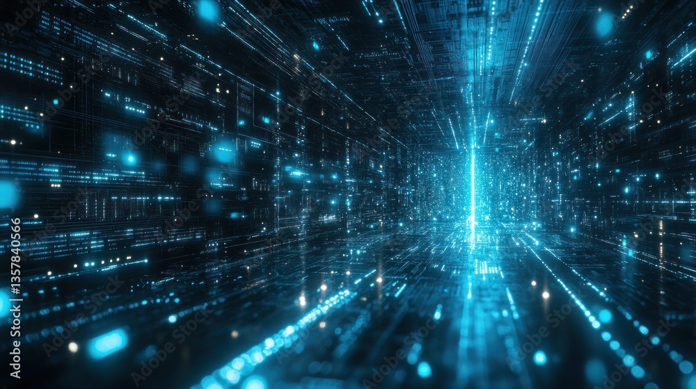 Digital Data Stream: A Journey Through Cyberspace