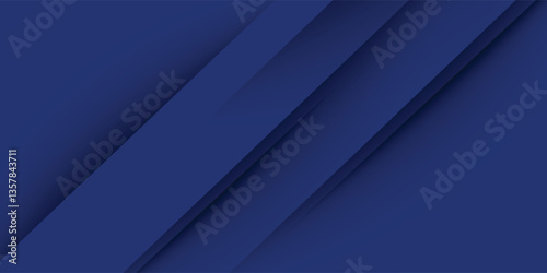 Modern abstract blue background with diagonal line. Simple graphic design element. Futuristic concept. Horizontal banner template vector eps10