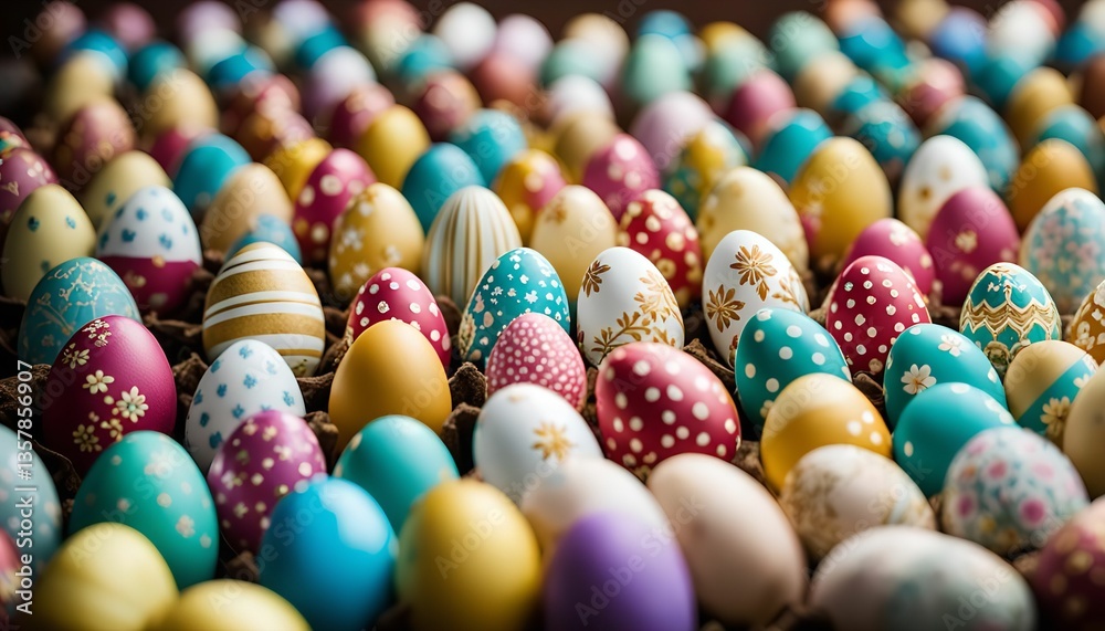 Fototapeta premium Easter Eggs Decoration