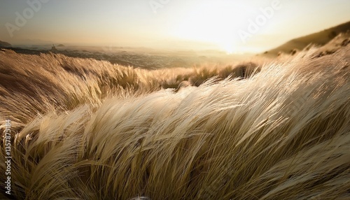 ephemeral dance of wild grasses in wind embodies transitory essence of moments and experiences reminding us of ever-changing nature of existence