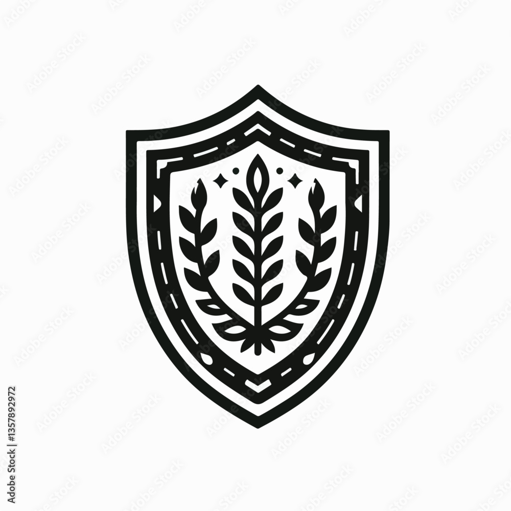 Fototapeta premium shield vector illustration