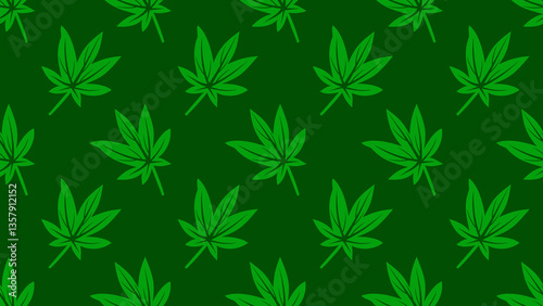 Tropical leaves seamless pattern. Tropical leaves illustration. Tropical leaves background. Perfect for fabric, textile, wallpaper, and decor