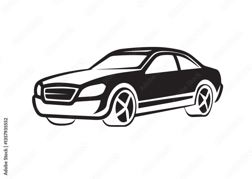 Car silhouette vector Car silhouette vector