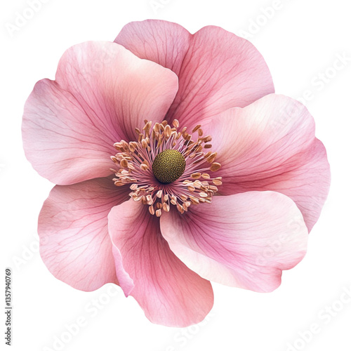Delicate Pink Flower Blossom Soft Petals Gentle Beauty