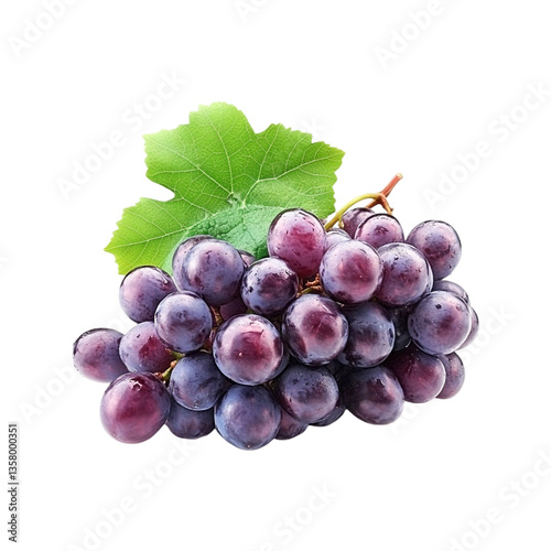 Juicy Red Grapes Fresh from the Vine Delightful Sweetness Nature's Bounty