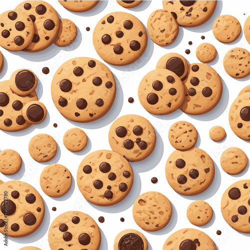 dessert, cookie, food, sweet, biscuit, bakery, background, chocolate, delicious, snack, candy, brown, homemade, bake, tasty, cake, isolated, chip, breakfast, pastry, closeup, fresh, crunchy, sugar, ve