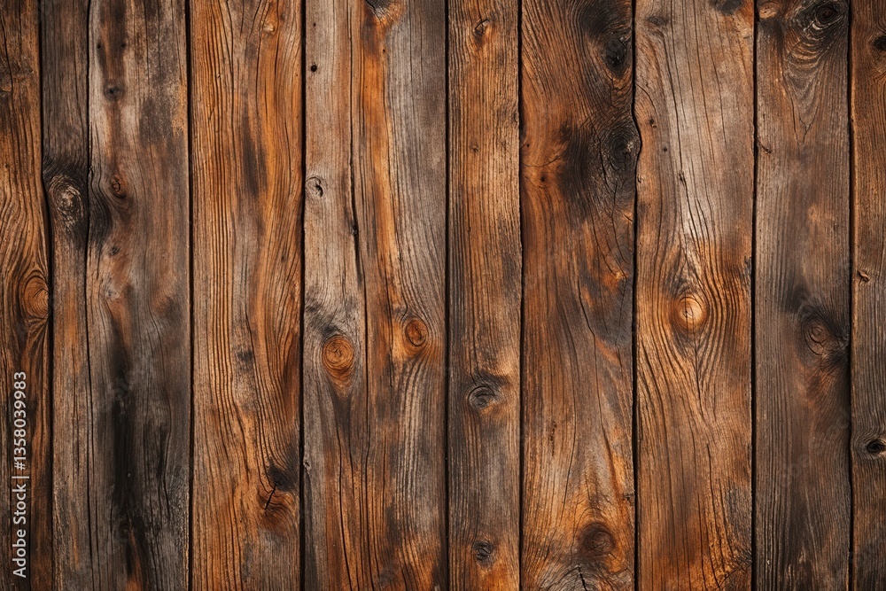 Fototapeta premium Warm Organic Color Rustic Wood Texture Background Blend