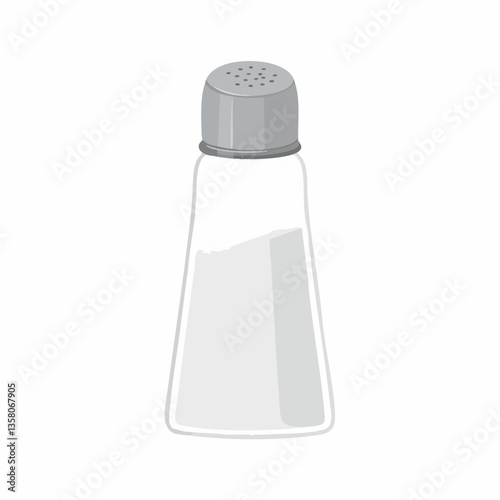 Salt Shaker Kitchen Icon Graphic Illustration Design, Vector Image