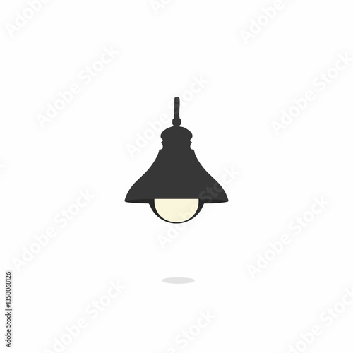 Pendant Lamp Vector Illustration, Vector Image