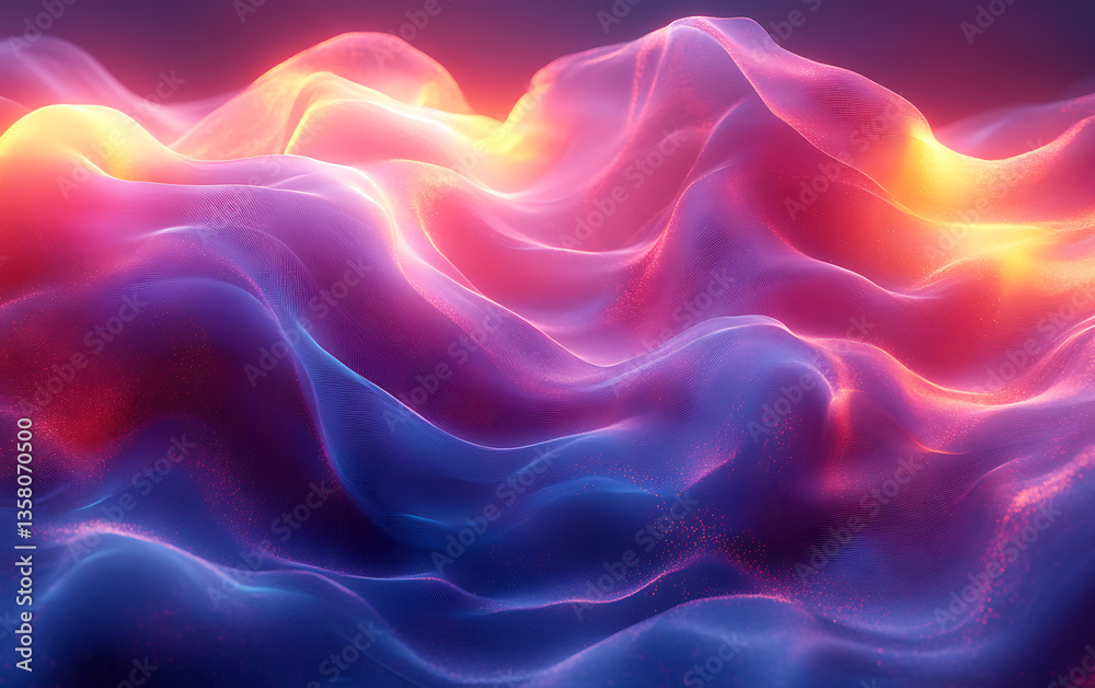 Obraz premium Cosmic Abstract Vistas: Mesmerizing Space Artistry