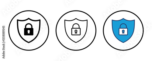 Security icon vector. protection icon. privacy. vpn