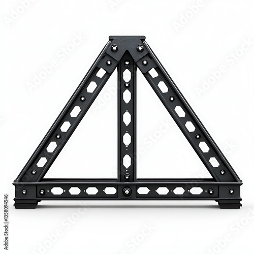 Triangular Metal Support Structure