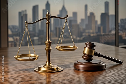 legal scales and judge gavel scales of justice background for advertising legal services copy space law concept of judiciary jurisprudence and justice copy space 3d illustration