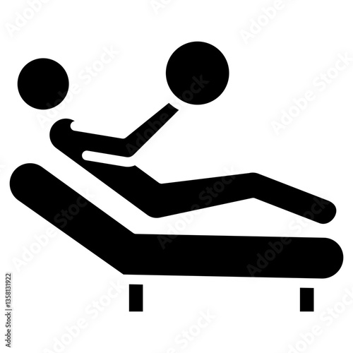 Bench glyph icon