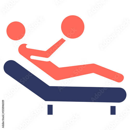 Bench glyph color icon