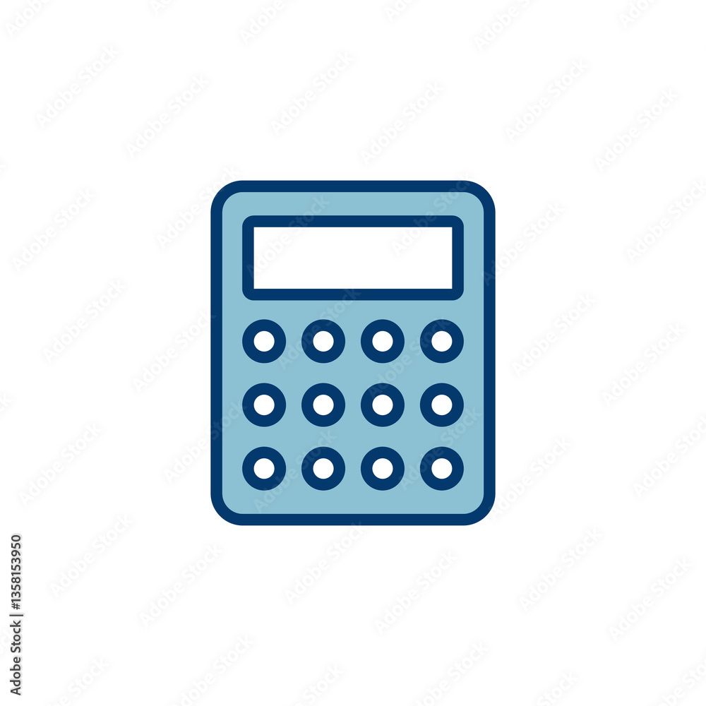 Calculator icon vector isolated on white background. Calculator vector icon. Accounting icon Calculator icon vector isolated on white background. Calculator vector icon. Accounting icon
