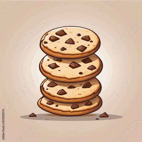 dessert, cookie, food, sweet, biscuit, bakery, background, chocolate, delicious, snack, candy, brown, homemade, bake, tasty, cake, isolated, chip, breakfast, pastry, closeup, fresh, crunchy, sugar, ve