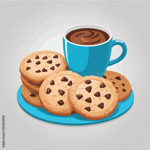 dessert, cookie, food, sweet, biscuit, bakery, background, chocolate, delicious, snack, candy, brown, homemade, bake, tasty, cake, isolated, chip, breakfast, pastry, closeup, fresh, crunchy, sugar, ve