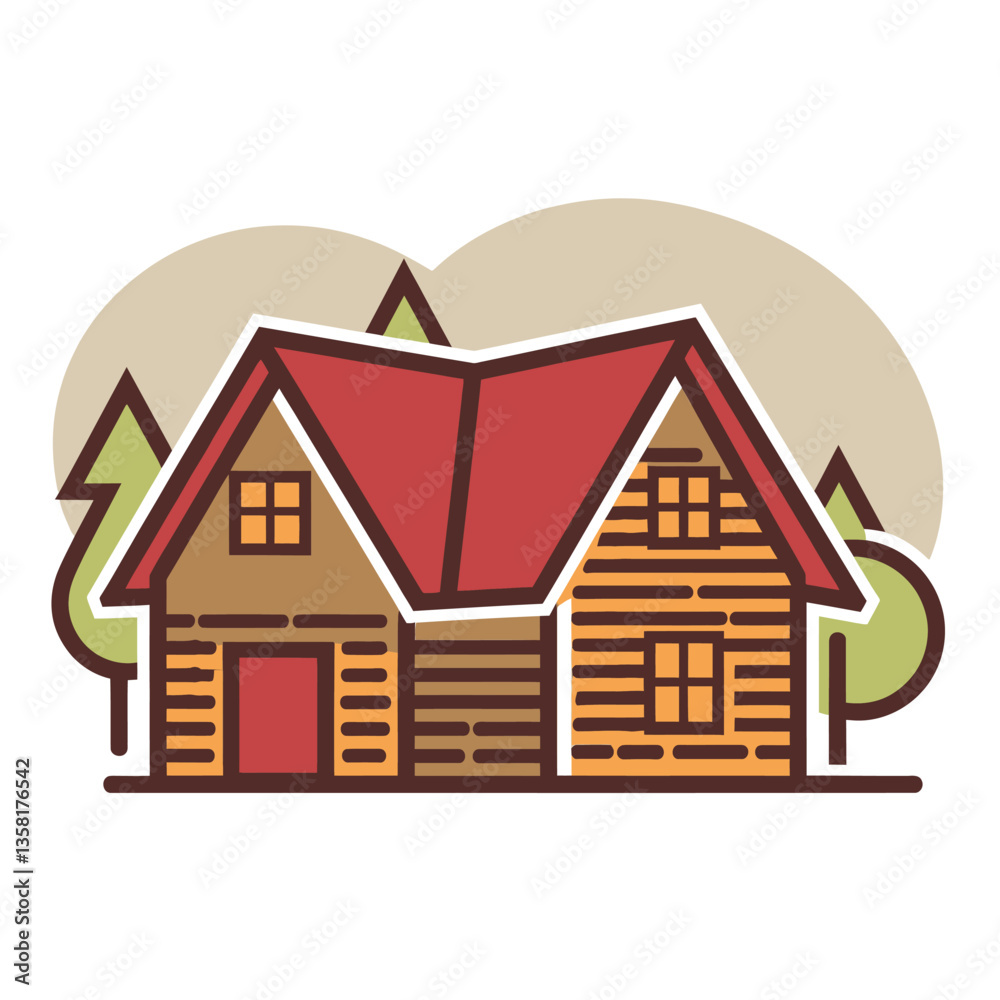 Simple Logo Icon for Home Real Estate. Simple Logo Icon for Home Real Estate.