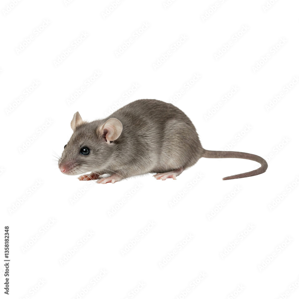 Mouse isolated on transparent background Mouse isolated on transparent background
