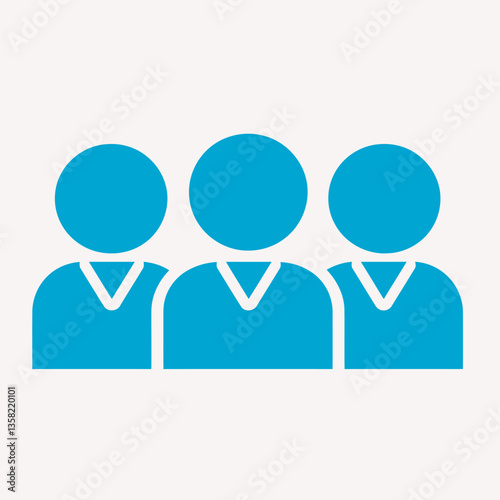 Free vector people group friend symbol icon label sticker