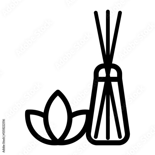 aromatherapy Line Icon