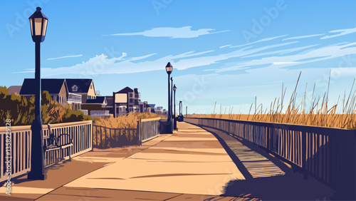 Golden Path to the Atlantic in Rehoboth