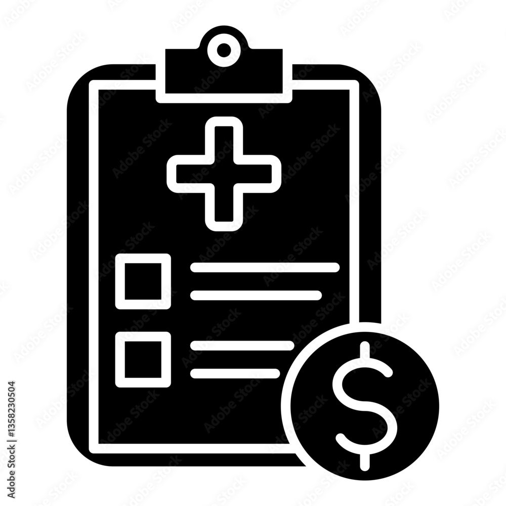 Obraz premium Cost icon