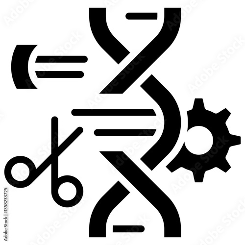 Gene Editing Icon
