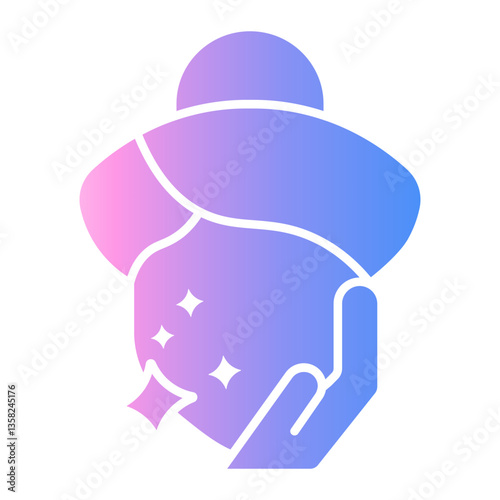beauty treatment Gradient icon