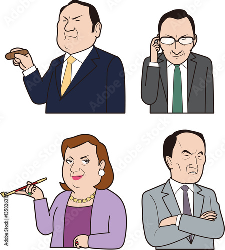 悪そうな人たち