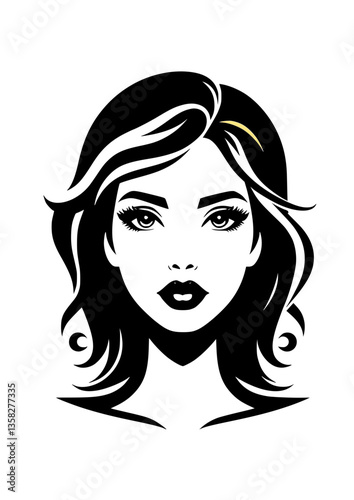 girl with long hair