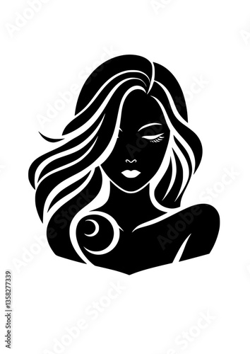 girl with long hair