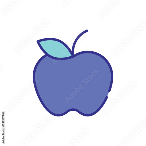 Apple  icon vector stock illustration
