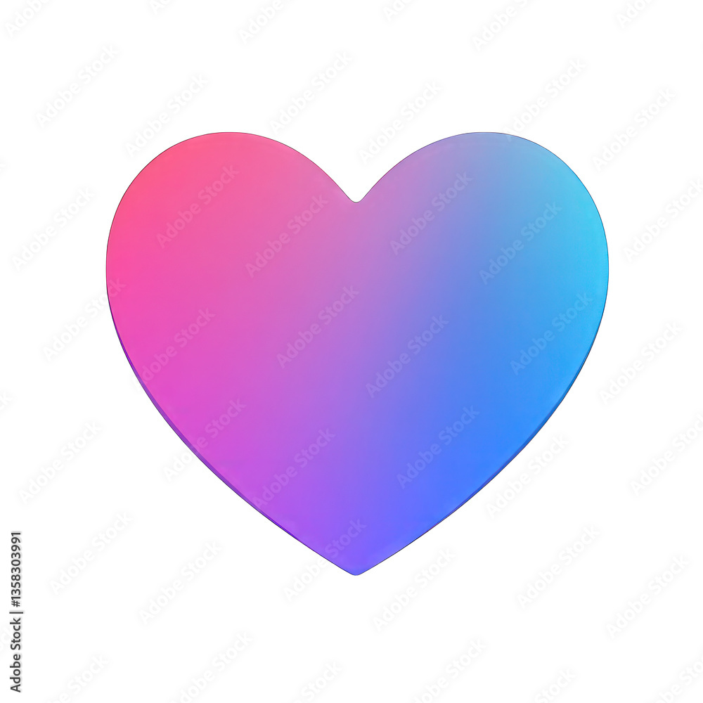 A clean and simple SVG heart icon with a shadow, isolated