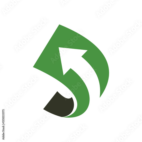 green arrow icon