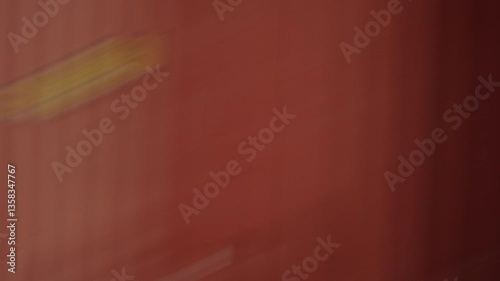 Speeding Whip Pan Shot Turning Cityscape Into Abstract Streaks