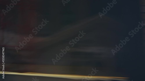 Fast-Paced Whip Pan Shot Distorting Architectural Buildings photo
