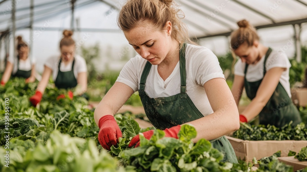 custom made wallpaper toronto digitalGardening action by diverse team greenhouse location gigapixel content natural environment close-up viewpoint