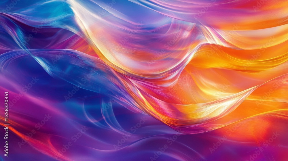Abstract Colorful Waves Background Texture Abstract Colorful Waves Background Texture