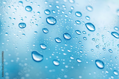 Wallpaper Mural Water droplets on a surface (1) Torontodigital.ca