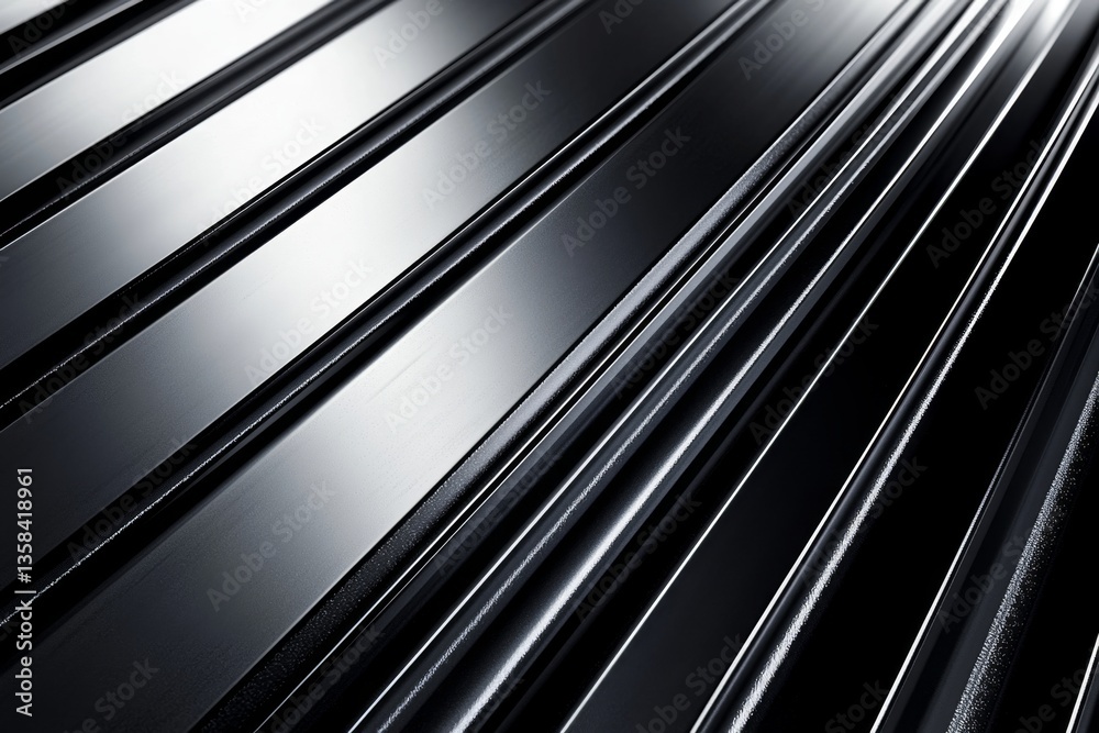 Trendy design showcasing a metallic surface. Trendy design showcasing a metallic surface.