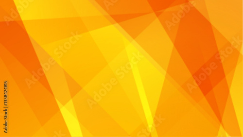 abstract yellow and orange geometric background design created with simple shapes in a vector illustration